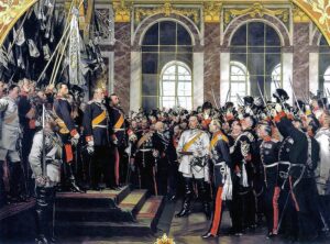 Церемонія проголошення Вільгельма I німецьким імператором