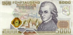 Стара австрійська банкнота