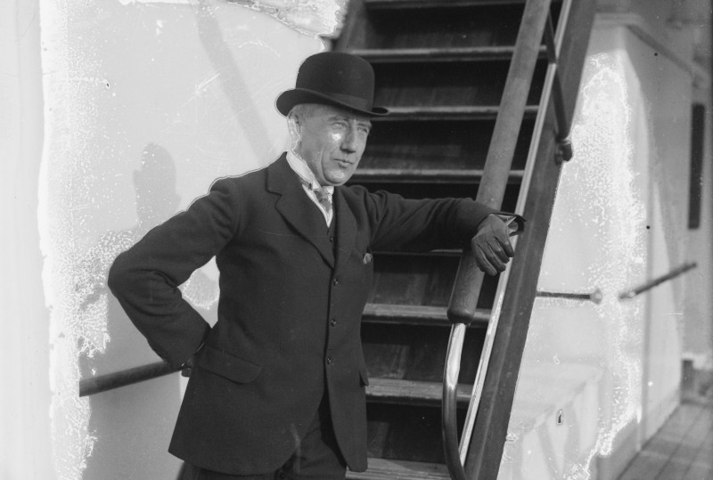 Руаль Амундсен. Знімок зроблено 1 січня 1915 року.