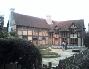 Будинок, в якому народився Шекспір.