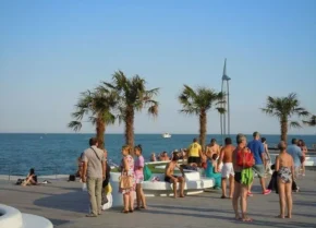 Одеса. Набережна пляжу Ланжерон