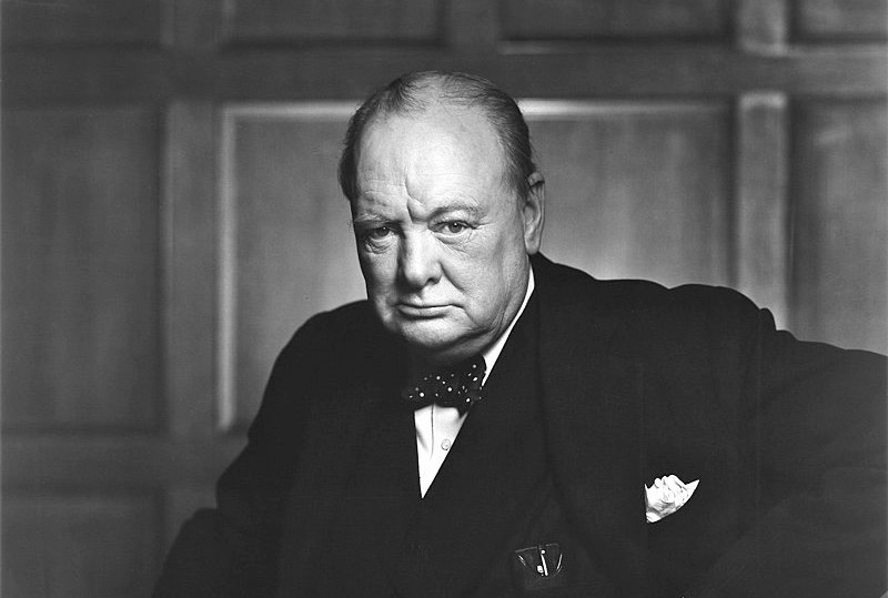 Сер Вінстон Черчилль в канадському парламенті