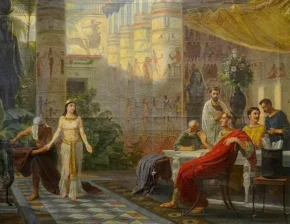 Юлій Цезар і Клеопатра