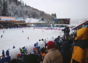 Фінал турніру з хокею з м'ячем на Азійських зимових іграх у Медео