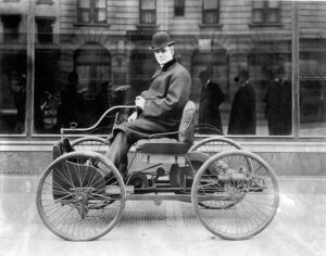 Генрі Форд і його перший автомобіль