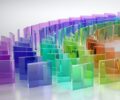 Скляні блоки різних кольорів