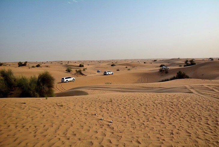 Пустеля Аль-Авір у ОАЕ.