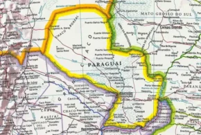 Мапа Республіки Парагвай