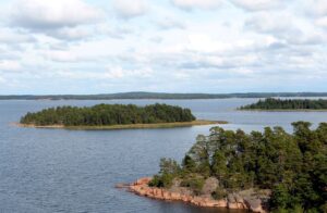 Аландські острови (Фінляндія) у Балтійському морі.