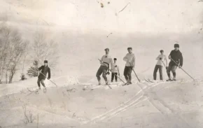 Катання на лижах у парку Роккліф