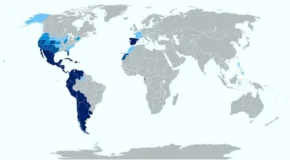 Поширення іспанської мови в світі