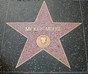 Зірка Міккі Мауса на Голлівудській алеї слави