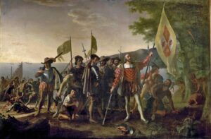 Висадка Колумба в Америці