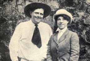 Джек Лондон зі своєю другою дружиною Шармейн