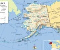 Аляска на мапі