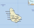 Барбадос на мапі