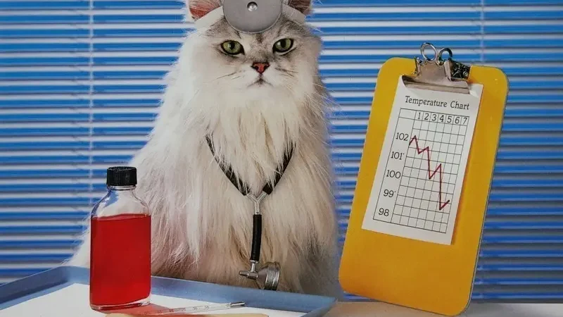 Колаж на тему "Фелінотерапія"