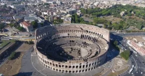 Римський Колізей. Вид зверху